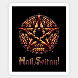 Hail Saitan Sticker